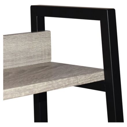 Стеллаж на металлокаркасе BRABIX "LOFT SH-003", 600х350х1500 мм, 5 полок, цвет дуб антик, 641235