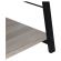 Стеллаж на металлокаркасе BRABIX "LOFT SH-003", 600х350х1500 мм, 5 полок, цвет дуб антик, 641235
