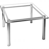 Стол журнальный KD_0MX Гранд 2М гальванический хром