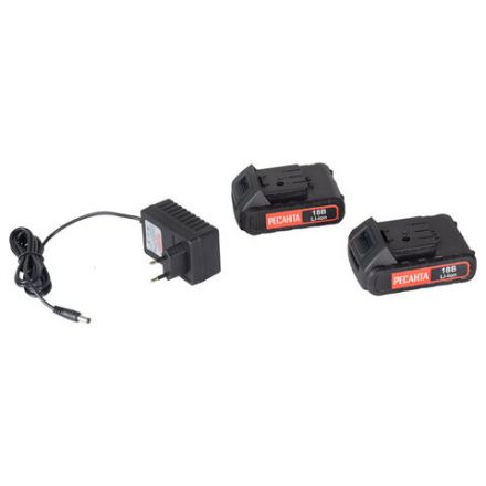 Дрель-шуруповерт аккумуляторная, 18 В, 1400 об/мин, 2 аккуммулятора, 2 Ач, РЕСАНТА ДА-18-2ЛК 75/14/5 Дрель-шуруповерт аккумуляторная, 18 В, 1400 об/мин, 2 аккуммулятора, 2 Ач, РЕСАНТА ДА-18-2ЛК 75/14/5