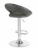 Стул барный DOBRIN MIRA, серый