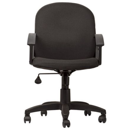 Кресло оператора "Компакт", СН 681, с подлокотниками, черное Кресло оператора "Компакт", СН 681, с подлокотниками, черное