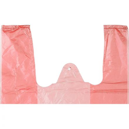 Пакет-майка ПНД цветной 10 мкм (25+12х45 см, 100 штук в упаковке) Пакет-майка ПНД цветной 10 мкм (25+12х45 см, 100 штук в упаковке)