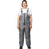 Полукомбинезон рабочий зимний женский з46-ПК серый (р.52-54) 158-164 Полукомбинезон рабочий зимний женский з46-ПК серый (р.52-54) 158-164
