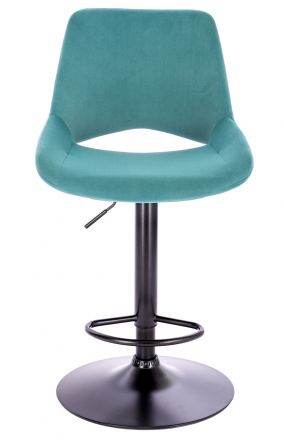 Стул барный Everprof Flash Ткань Бирюзовый Стул барный Everprof Flash Ткань Бирюзовый