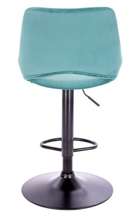 Стул барный Everprof Flash Ткань Бирюзовый Стул барный Everprof Flash Ткань Бирюзовый