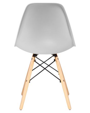 Стул обеденный DOBRIN DSW, ножки светлый бук, цвет светло-серый (GR-01) Стул обеденный DOBRIN DSW, ножки светлый бук, цвет светло-серый (GR-01)