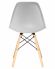 Стул обеденный DOBRIN DSW, ножки светлый бук, цвет светло-серый (GR-01) Стул обеденный DOBRIN DSW, ножки светлый бук, цвет светло-серый (GR-01)