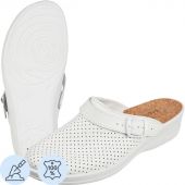 Сабо Лера жен.нат.кожа цв.белый, пробковая стелька (р.36) (69430108) Сабо Лера жен.нат.кожа цв.белый, пробковая стелька (р.36) (69430108)