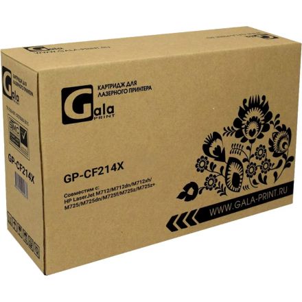 Картридж лазерный GalaPrint CF214X чер. пов.емк. для HP LJ 700/712 Картридж лазерный GalaPrint CF214X чер. пов.емк. для HP LJ 700/712