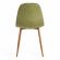 Стул BREEZE (mod. 4724) Велюр/металл , 44 х 53 х 87 см, Green (зеленый) HLR54 / натуральный