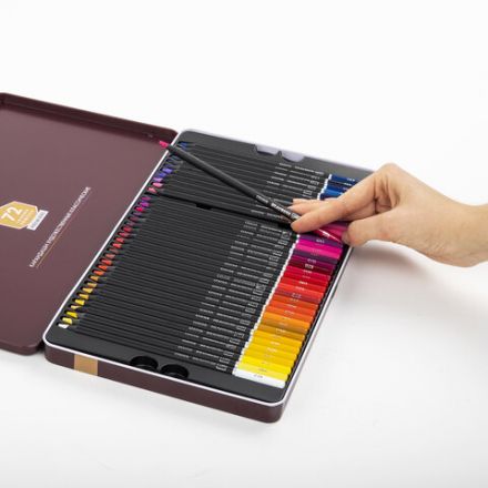 Карандаши цветные художественные BRAUBERG ART PREMIERE, НАБОР 72 цвета, 4 мм, металл кейс, 181693 Карандаши цветные художественные BRAUBERG ART PREMIERE, НАБОР 72 цвета, 4 мм, металл кейс, 181693