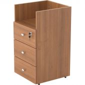 Тумба приставная Easy One LT 22/16 400 орех new 3 ящ