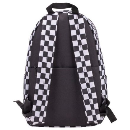 Рюкзак BRAUBERG POSITIVE универсальный, карман-антивор, "Black and White", 42х28х14 см, 270777