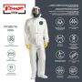 Комбинезон огр. срока использ. с капюшоном Комус Проф МС55 р. XXXXL Комбинезон огр. срока использ. с капюшоном Комус Проф МС55 р. XXXXL