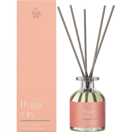 Аромадиффузор с палочками Hygge #15  Сандаловое дерево 100 мл