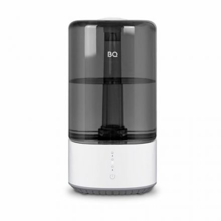 Увлажнитель воздуха BQ (БИ-КЬЮ) HDR2001, объем бака 5,5 л, 25 Вт, белый/черный, 86196447 Увлажнитель воздуха BQ (БИ-КЬЮ) HDR2001, объем бака 5,5 л, 25 Вт, белый/черный, 86196447