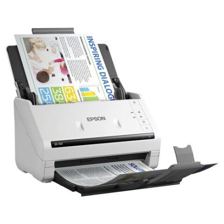 Сканер потоковый EPSON WorkForce DS-530II А4, 35 стр./мин, 1200x1200, ДАПД, B11B261401 Сканер потоковый EPSON WorkForce DS-530II А4, 35 стр./мин, 1200x1200, ДАПД, B11B261401
