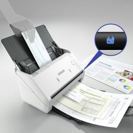 Сканер потоковый EPSON WorkForce DS-530II А4, 35 стр./мин, 1200x1200, ДАПД, B11B261401 Сканер потоковый EPSON WorkForce DS-530II А4, 35 стр./мин, 1200x1200, ДАПД, B11B261401