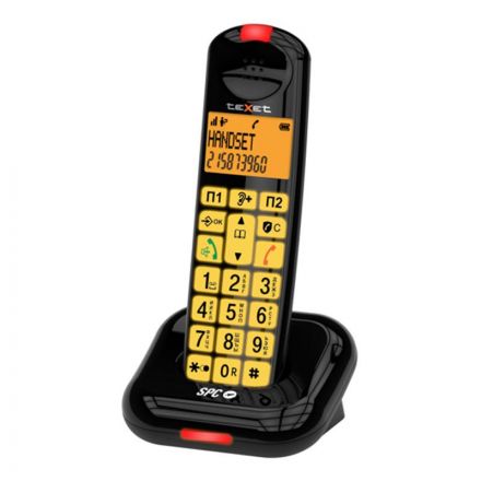 Радиотелефон teXet TX-D7855A черный