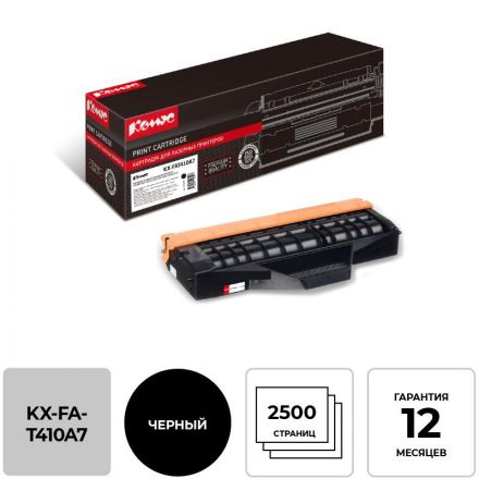 Картридж лазерный Комус KX-FAT410A7 чер. для Panasonic KX-MB1500 Картридж лазерный Комус KX-FAT410A7 чер. для Panasonic KX-MB1500