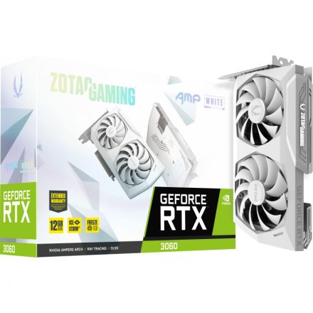 Видеокарта Zotac AMP White Edition 12Gb RTX3060 (ZT-A30600F-10P) Т Видеокарта Zotac AMP White Edition 12Gb RTX3060 (ZT-A30600F-10P) Т