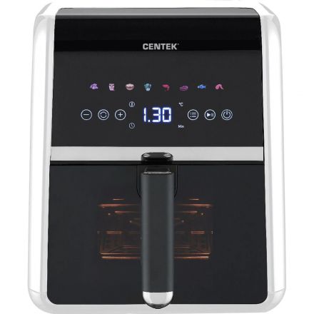 Аэрогриль Centek CT-3188 (светл бежевый) 5л,1500Вт,8 программ,обдув 360