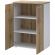 Стеллаж Коомус Мебель К-Loft 241H011 786х420х1080 дуб натур/белый Стеллаж Коомус Мебель К-Loft 241H011 786х420х1080 дуб натур/белый