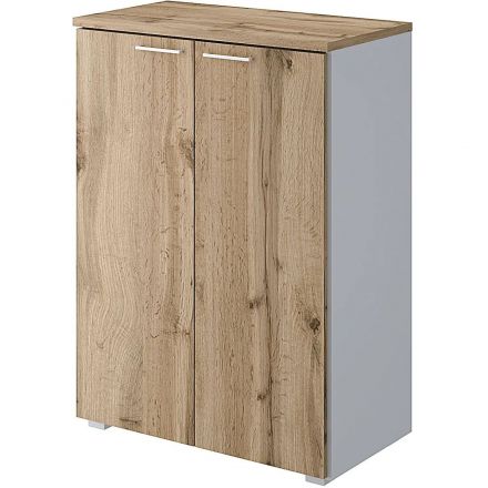 Стеллаж Коомус Мебель К-Loft 241H011 786х420х1080 дуб натур/белый Стеллаж Коомус Мебель К-Loft 241H011 786х420х1080 дуб натур/белый