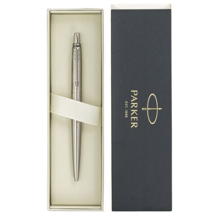 Ручка гелевая PARKER "Jotter Stainless Steel CT", корпус серебристый, детали из нержавеющей стали, черная, 2020646 Ручка гелевая PARKER "Jotter Stainless Steel CT", корпус серебристый, детали из нержавеющей стали, черная, 2020646