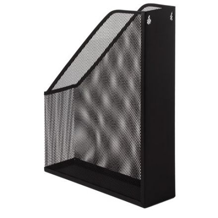 Лоток вертикальный для бумаг BRAUBERG "Germanium" (250х72х315 мм), металлический, черный, 231948 Лоток вертикальный для бумаг BRAUBERG "Germanium" (250х72х315 мм), металлический, черный, 231948