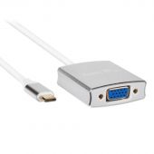 Кабель -адаптер USB3.1 Type-Cm --> VGA(f),Telecom <TUC030