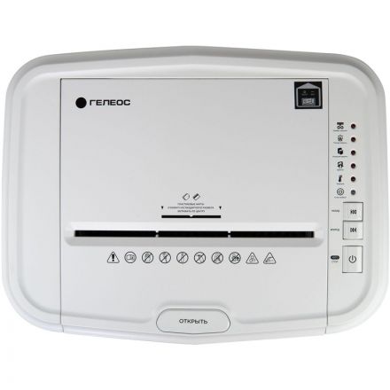 Шредер (уничтожитель) Гелеос АП23-4, 4ур.секр., 145 лист, скобы, 23л Шредер (уничтожитель) Гелеос АП23-4, 4ур.секр., 145 лист, скобы, 23л