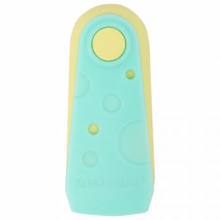 Ластик BRAUBERG "ULTRA PASTEL", 57х24х15 мм, пастельные цвета ассорти, бирюзовый пластиковый держатель, 272688 Ластик BRAUBERG "ULTRA PASTEL", 57х24х15 мм, пастельные цвета ассорти, бирюзовый пластиковый держатель, 272688