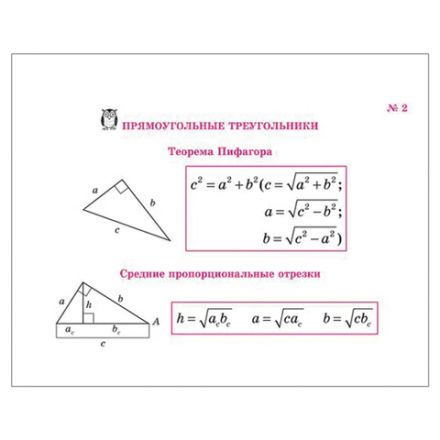 Книга "На ладони. Все формулы по геометрии", Томилина М.Е., 17627 Книга "На ладони. Все формулы по геометрии", Томилина М.Е., 17627