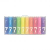 Батарейки алкалиновые Xiaomi ZMI Rainbow типа AAA (уп.10 шт.) (AA701) Батарейки алкалиновые Xiaomi ZMI Rainbow типа AAA (уп.10 шт.) (AA701)