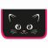 Пенал ПИФАГОР, 1 отделение, ламинированный картон, 19х11 см, "Dark kitten", 273467 Пенал ПИФАГОР, 1 отделение, ламинированный картон, 19х11 см, "Dark kitten", 273467