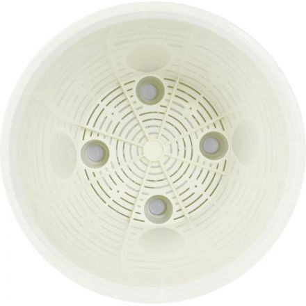 Горшок InGreen Sand для цветов D320мм,15,8л c дрен.встав.,бел.,IG640410048 Горшок InGreen Sand для цветов D320мм,15,8л c дрен.встав.,бел.,IG640410048