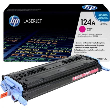 Картридж лазерный HP 124A Q6003A пурп. для CLJ 1600/2600 Картридж лазерный HP 124A Q6003A пурп. для CLJ 1600/2600
