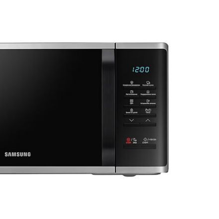 Микроволновая печь SAMSUNG MS23K3513AS/BW, объем 23 л, мощность 800 Вт, механическое управление Микроволновая печь SAMSUNG MS23K3513AS/BW, объем 23 л, мощность 800 Вт, механическое управление