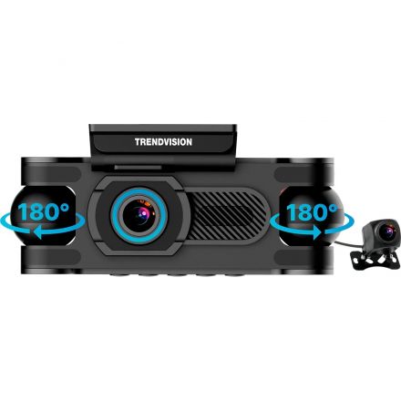 Автомобильный видеорегистратор TrendVision TVP360G Proof 360 GPS 4 камеры