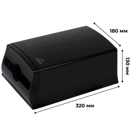 Диспенсер для салфеток Luscan Professional Optima maxline N4 черный Диспенсер для салфеток Luscan Professional Optima maxline N4 черный