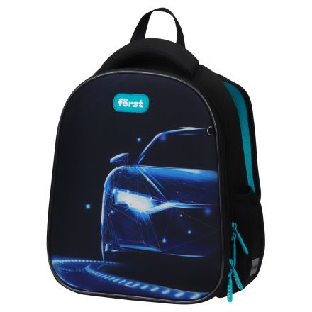 Ранец Först F-Top облегченный "Automotive" 36*28*15см, 2 отделения, 2 кармана, анатомическая спинка Ранец Först F-Top облегченный "Automotive" 36*28*15см, 2 отделения, 2 кармана, анатомическая спинка