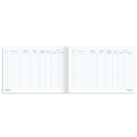 Журнал присвоения электробезопасности для 1-ой группы, 48 л., картон, офсет, А4 292х200 мм, STAFF, 130269