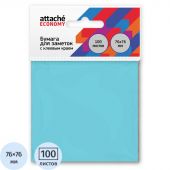 Стикеры Attache Economy с клеев.краем 76x76 мм 100 листов неоновый синий Стикеры Attache Economy с клеев.краем 76x76 мм 100 листов неоновый синий