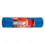 Мешки для мусора 160 л, синие, в рулоне 10 шт., ПВД, 21 мкм, 120х87 см, PACLAN "Big&Strong", 402001