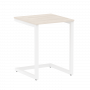 Home Office Стол письменный VR.SP-2-58 Денвер светлый/Белый металл 580*600*750