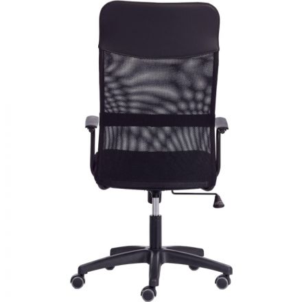 Кресло UT_Easy Chair 618 сетка/кож.зам, черный, 36-6/W-11 Кресло UT_Easy Chair 618 сетка/кож.зам, черный, 36-6/W-11