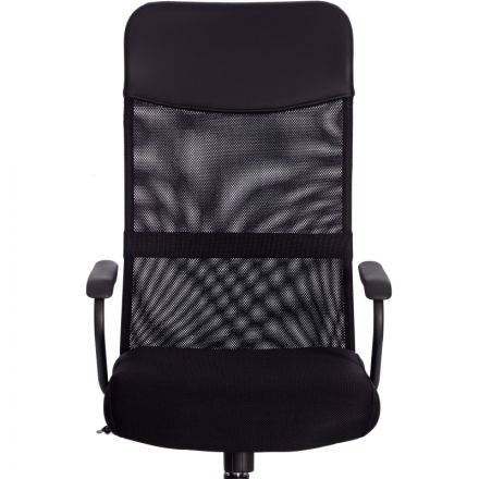 Кресло UT_Easy Chair 618 сетка/кож.зам, черный, 36-6/W-11 Кресло UT_Easy Chair 618 сетка/кож.зам, черный, 36-6/W-11