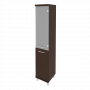 First Шкаф высокий узкий правый KSU-1.2 (R) Венге 401*432*2060